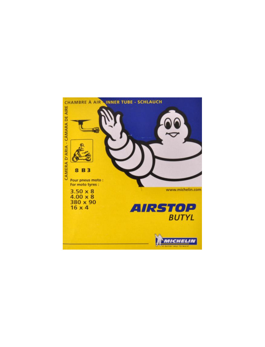 Câmara de Ar MICHELIN B 3 3.50-4.00-8"