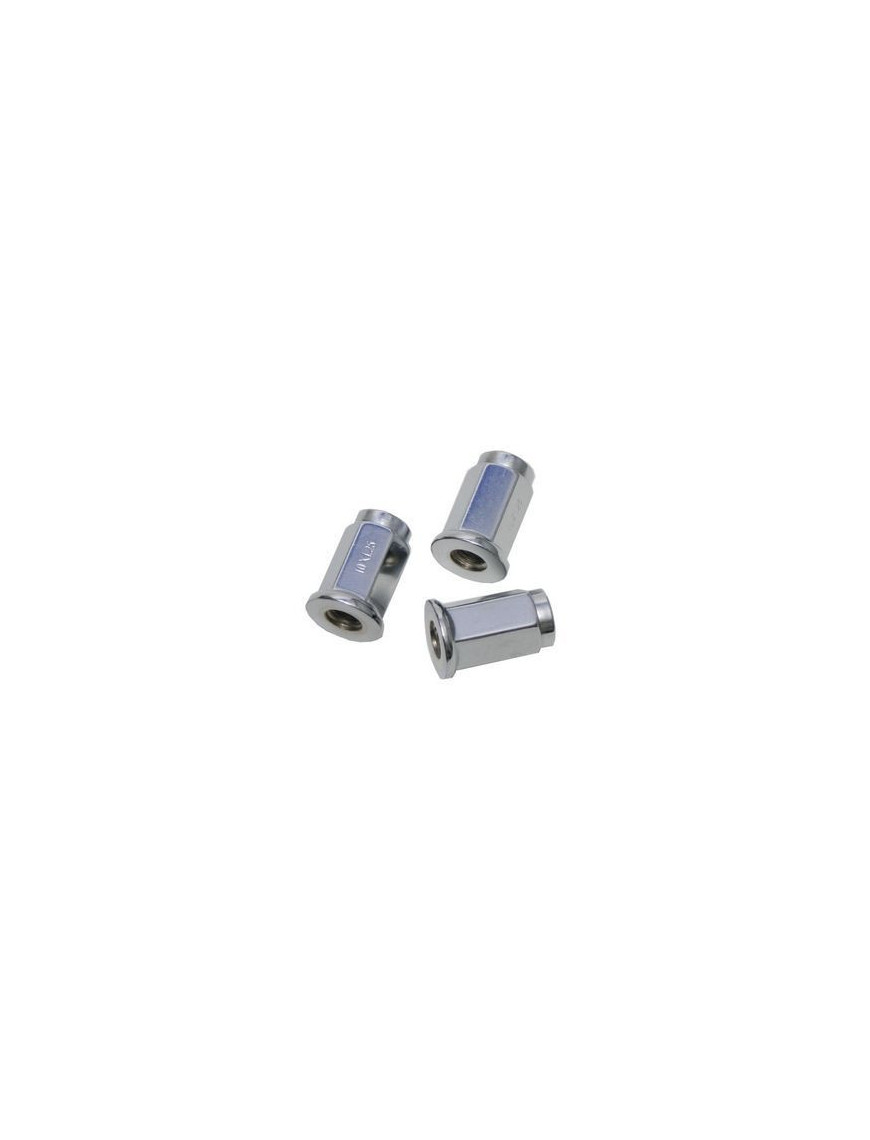 Conjunto de 16 Porcas Chatas 10x1.25