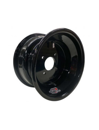 Llanta GOLDSPEED Negra 10x6 3+3 4/100 Cónico