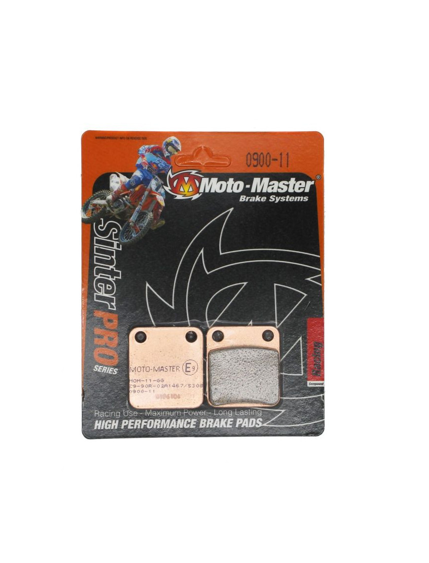 Pastilhas de Travão Moto-Master Suzuki: DR125/200, Husqvarna: CR-WR125/250/360, TC-TE350/610, Yamaha: YZF350 Banshee, YFM350 War