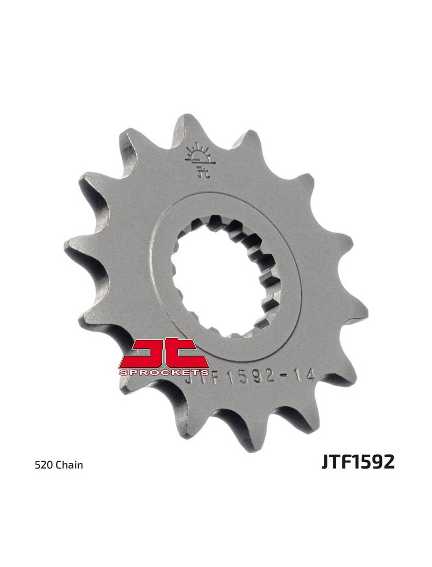 Pinhão 14 Dentes JT Sprockets JTF1592 YFM 700 Raptor YFZ 450 R