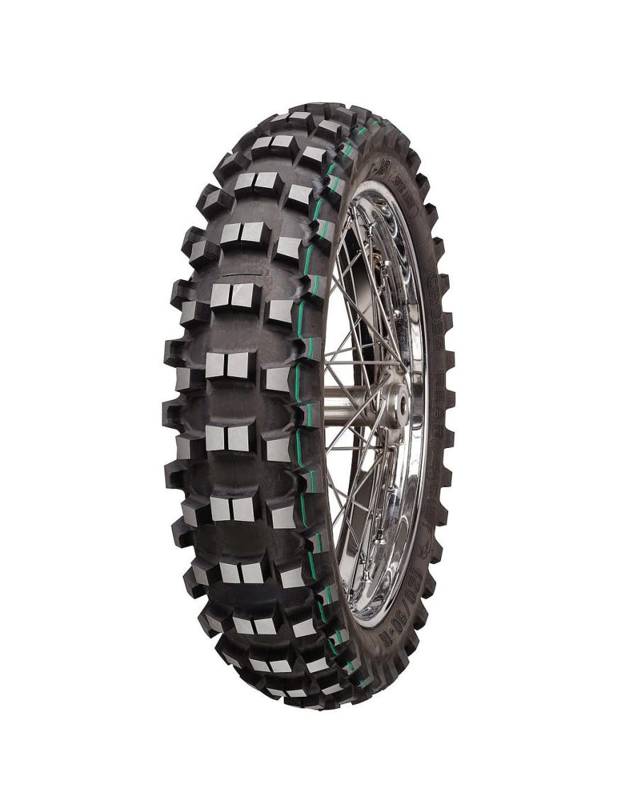 Neumático MITAS C-18 110/100-18 64R R TT SUPER LIGHT GREEN