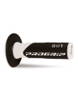 Punhos Off Road PROGRIP 801-137 Branco e Preto
