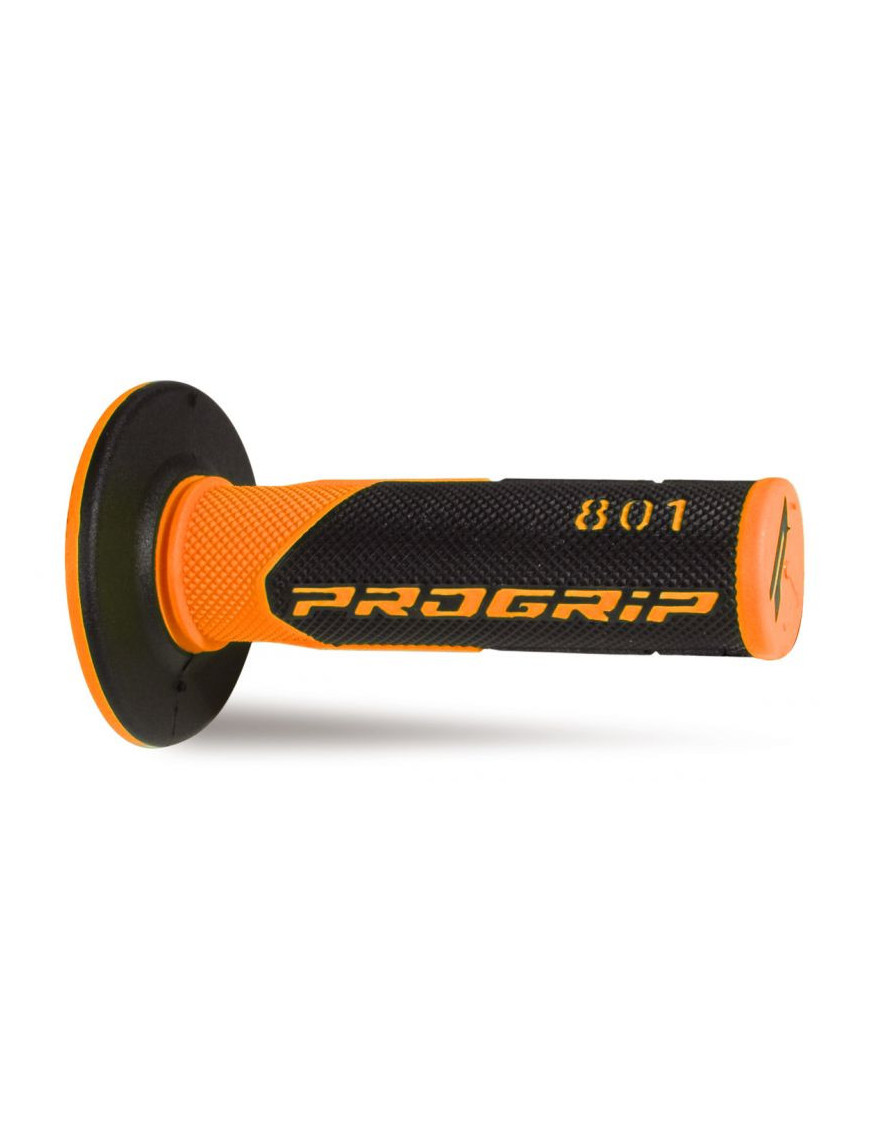 Punhos OFF ROAD PROGRIP 801-201 Naranja e Negro