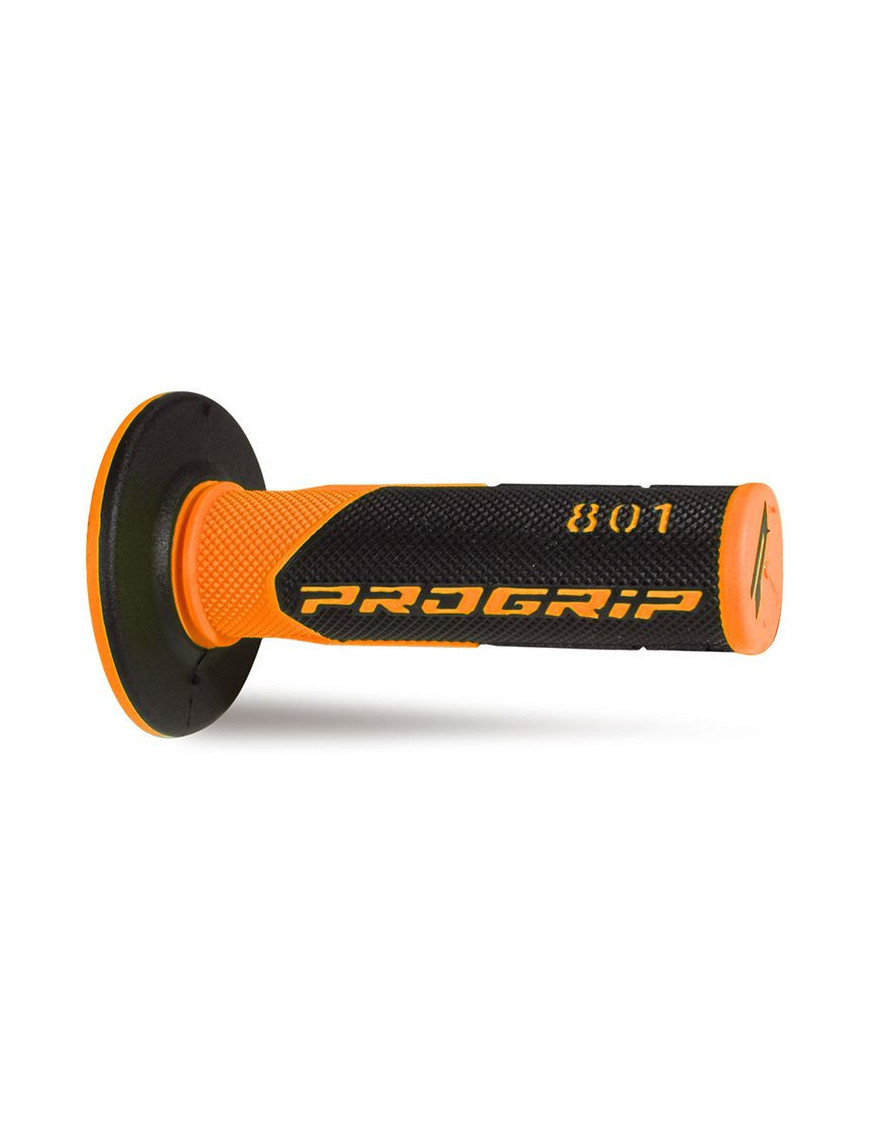 Punhos Off Road PROGRIP 801-296 Laranja Fluorescente e Preto