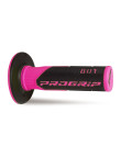 Punhos OFF ROAD PROGRIP 801-297 Rosa e Negro