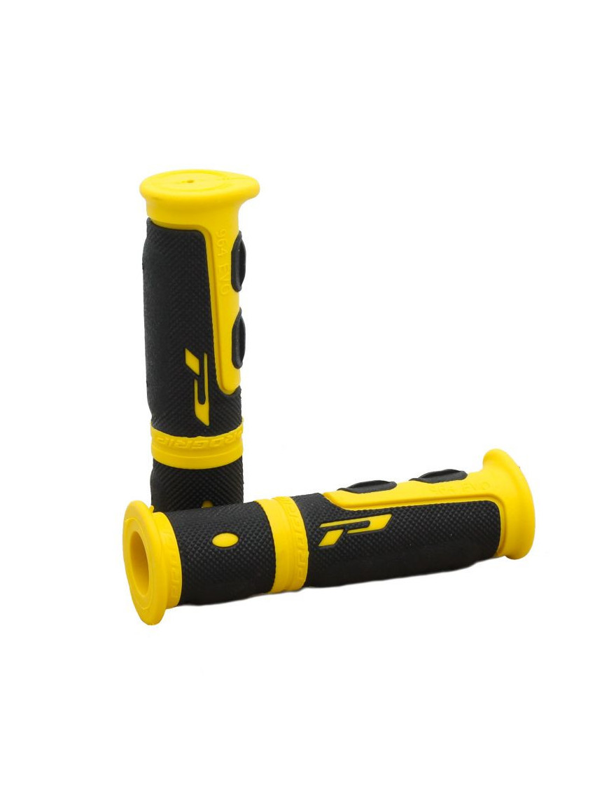 Punhos para JetSki com Gatilho ATV MTB PROGRIP 964-202 Negro e Amarillo Densidade Dupla