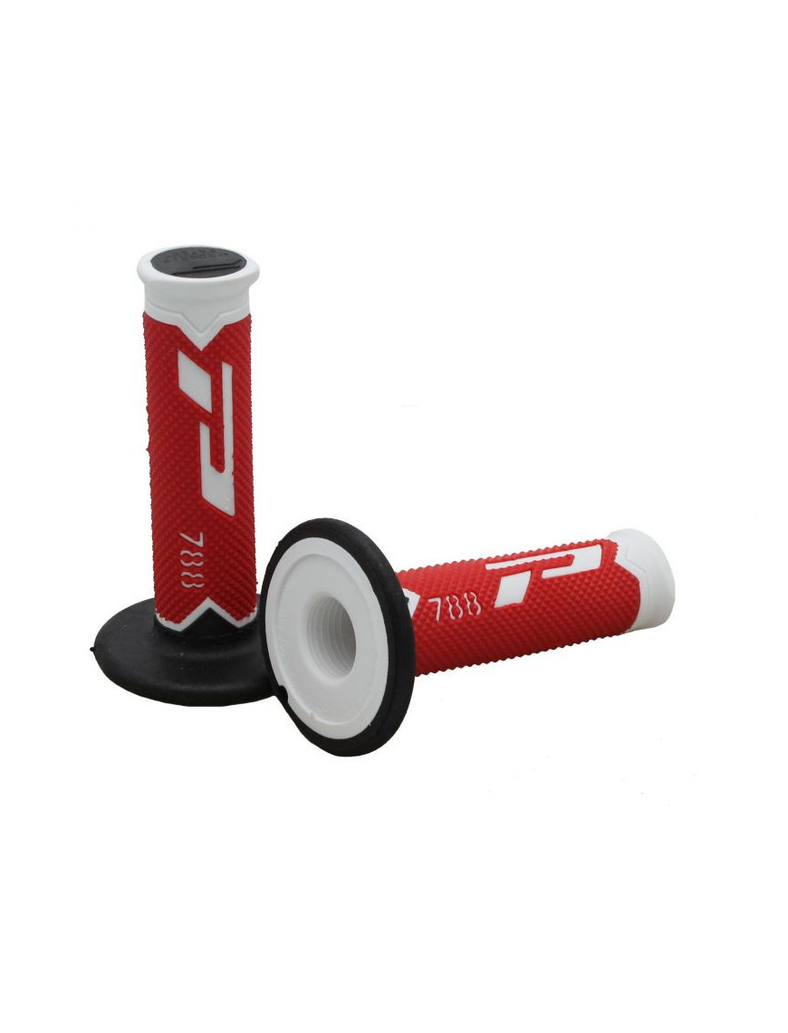 Punhos PROGRIP 788-216 Branco, Rojo e Negro Densidade Tripla