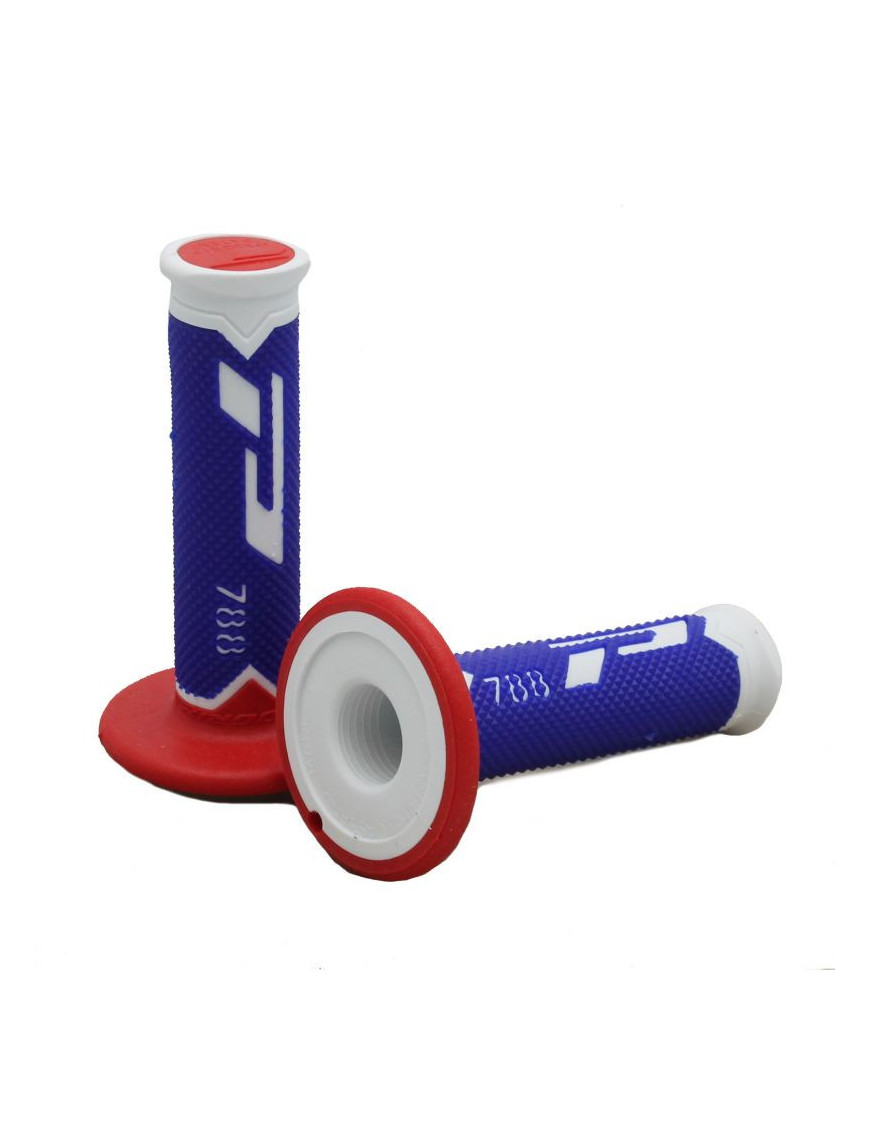 Punhos PROGRIP 788-227 Branco, Azul e Rojo Densidade Tripla